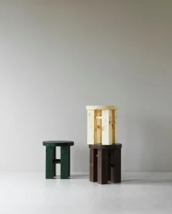 Normann Copenhagen Fyr stool, dark brown