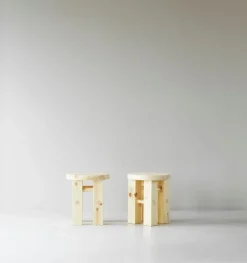 Normann Copenhagen Fyr stool, pine