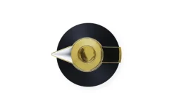 Normann Copenhagen Geo vacuum jug, black - gold