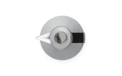 Normann Copenhagen Geo vacuum jug, grey - silver