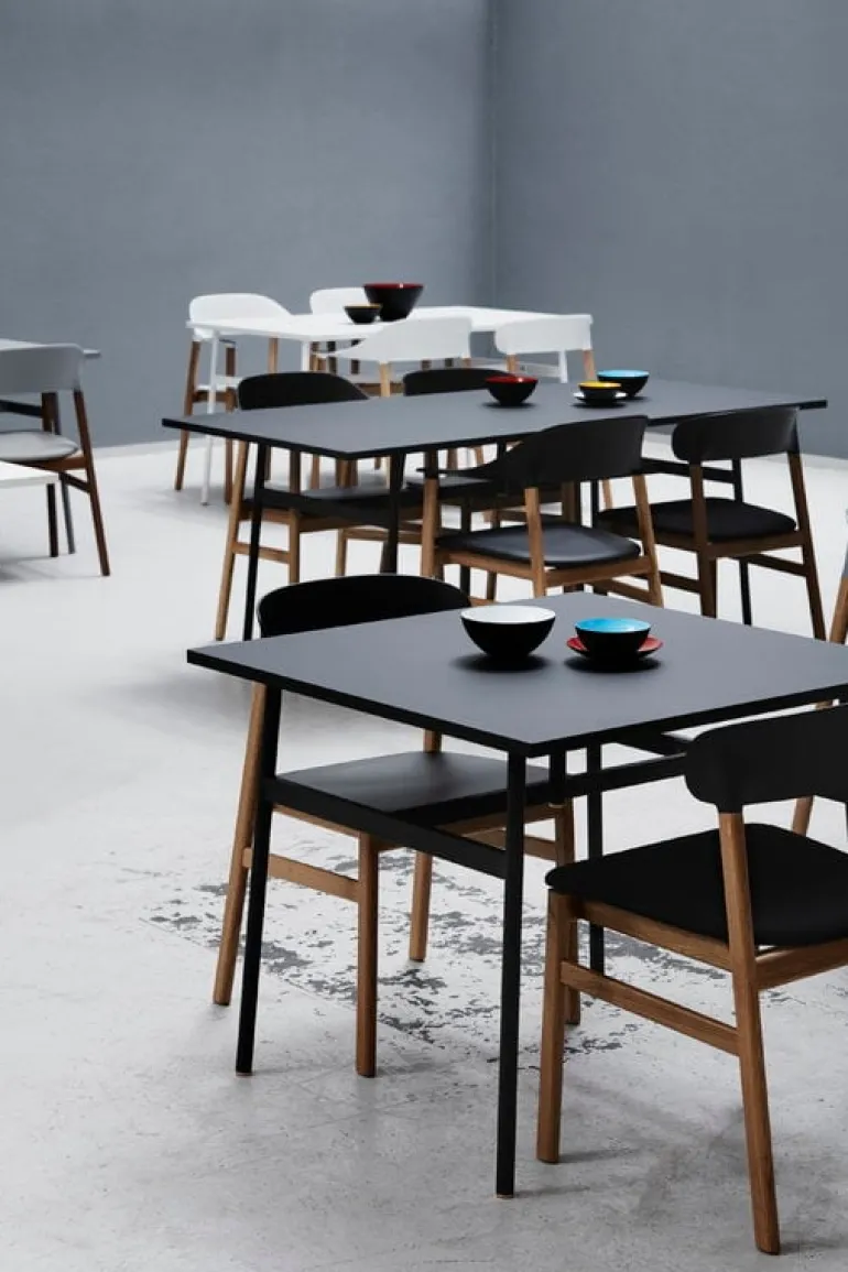 Normann Copenhagen Herit armchair, oak - black