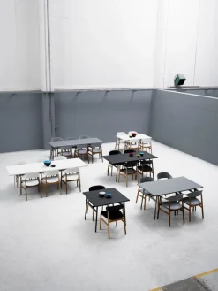 Normann Copenhagen Herit armchair, smoked oak - white