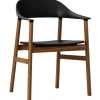 Normann Copenhagen Herit armchair, smoked oak - black