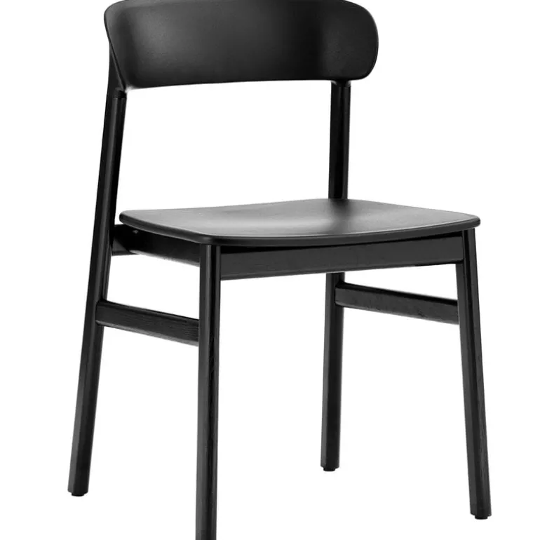 Normann Copenhagen Herit chair, black oak - black