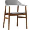 Normann Copenhagen Herit armchair, smoked oak - grey