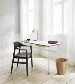 Normann Copenhagen Herit armchair, black oak - black