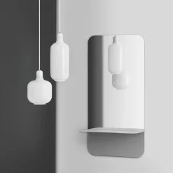 Normann Copenhagen Horizon mirror vertical, white