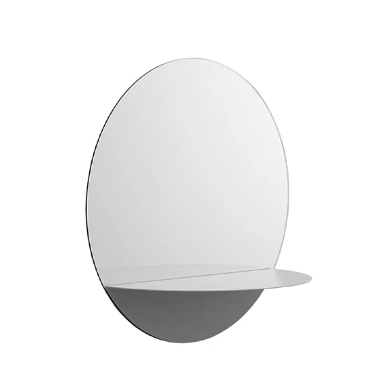 Normann Copenhagen Horizon mirror round, grey