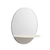 Normann Copenhagen Horizon mirror round, white
