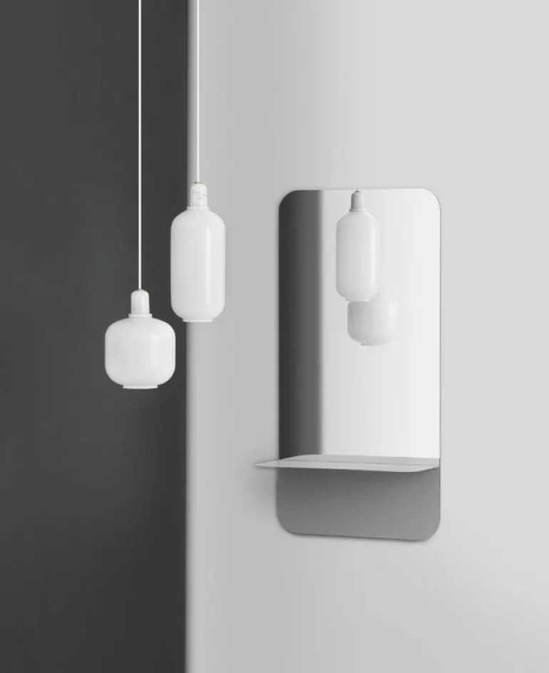 Normann Copenhagen Horizon mirror, vertical, stainless steel