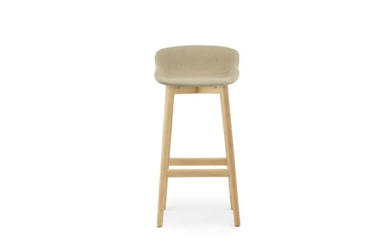 Normann Copenhagen Hyg bar stool, 75 cm, oak - Main Line Flax 20