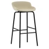 Normann Copenhagen Hyg bar stool, 75 cm, black - Main Line Flax 20