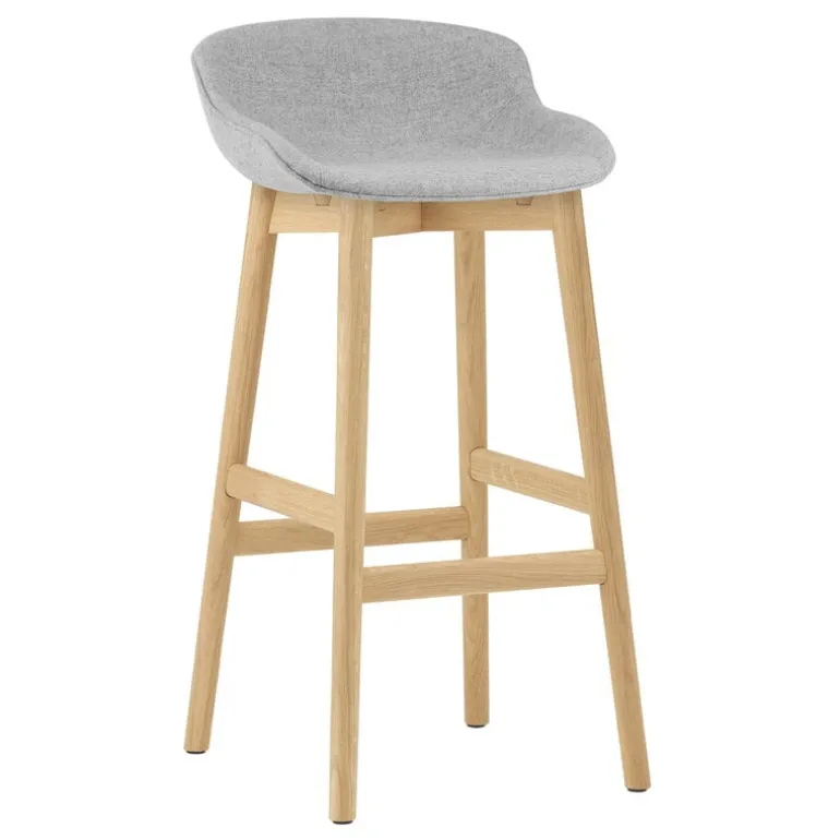 Normann Copenhagen Hyg bar stool, 75 cm, oak - Synergy 16
