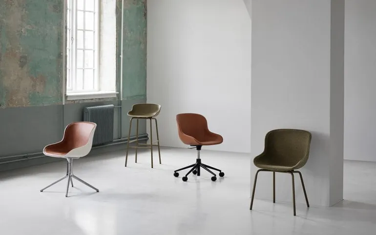 Normann Copenhagen Hyg bar stool, 75 cm, sand