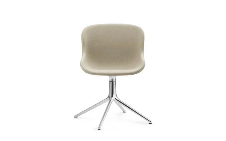 Normann Copenhagen Hyg chair, swivel, aluminium - Main Line Flax 20