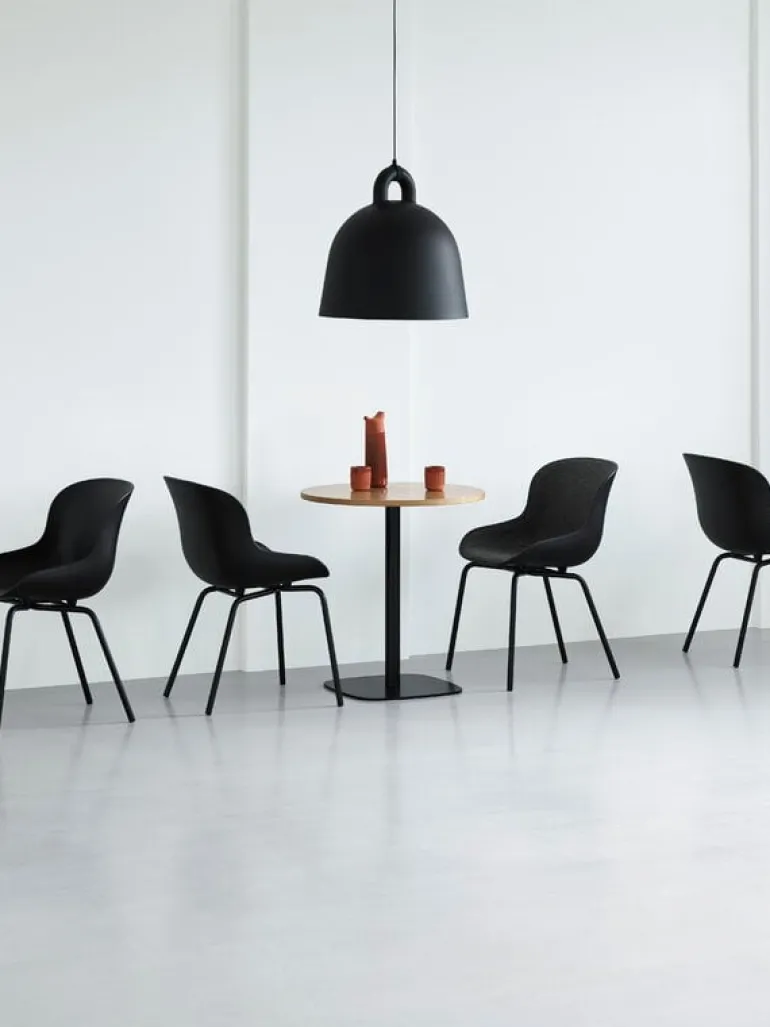 Normann Copenhagen Hyg chair, black steel - Synergy 16