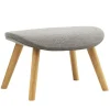 Normann Copenhagen Hyg footstool, oak - Main Line Flax MLF26