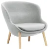 Normann Copenhagen Hyg lounge chair, low, oak - Synergy 16