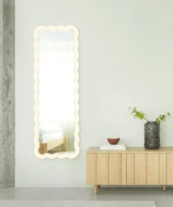 Normann Copenhagen Illu mirror, 160 x 55 cm, white