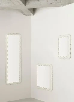 Normann Copenhagen Illu mirror, 160 x 55 cm, white