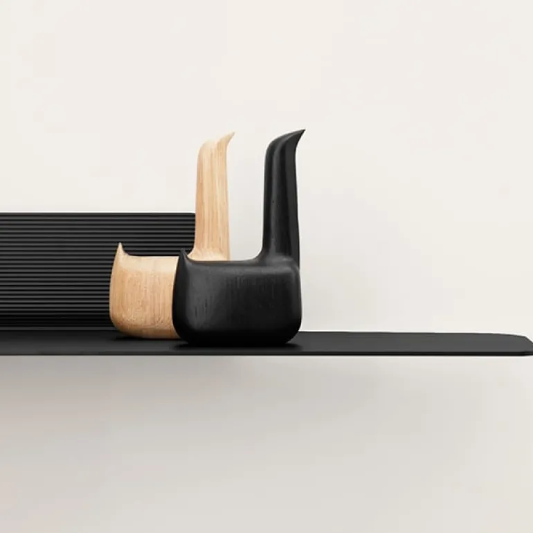 Normann Copenhagen Jet shelf, 80 cm, black
