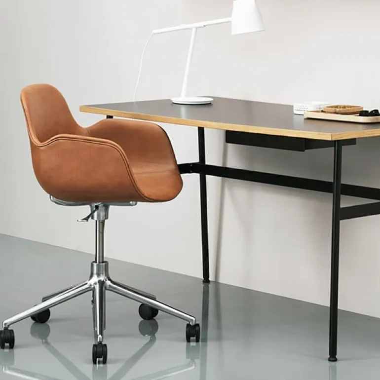 Normann Copenhagen Journal desk, white