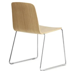 Normann Copenhagen Just Chair, oak - chrome
