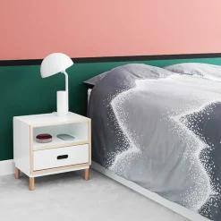 Normann Copenhagen Kabino bedside table, white