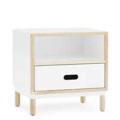 Normann Copenhagen Kabino bedside table, white