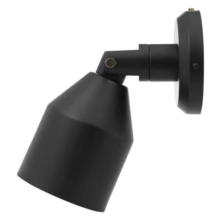 Normann Copenhagen Klip wall lamp, black