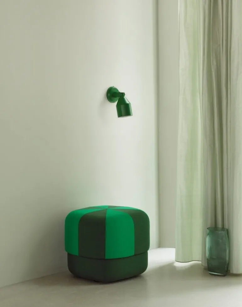 Normann Copenhagen Klip wall lamp, black