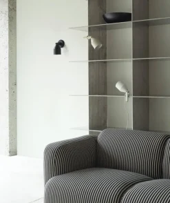 Normann Copenhagen Klip wall lamp, warm grey