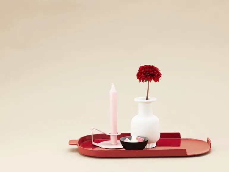 Normann Copenhagen Krenit bowl 30 cl, black-white