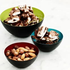 Normann Copenhagen Krenit bowl 60 cl, black-white