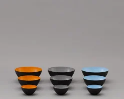 Normann Copenhagen Krenit bowl 60 cl, black-white