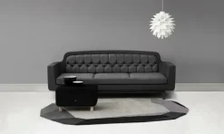 Normann Copenhagen Krenit bowl 60 cl, black-white