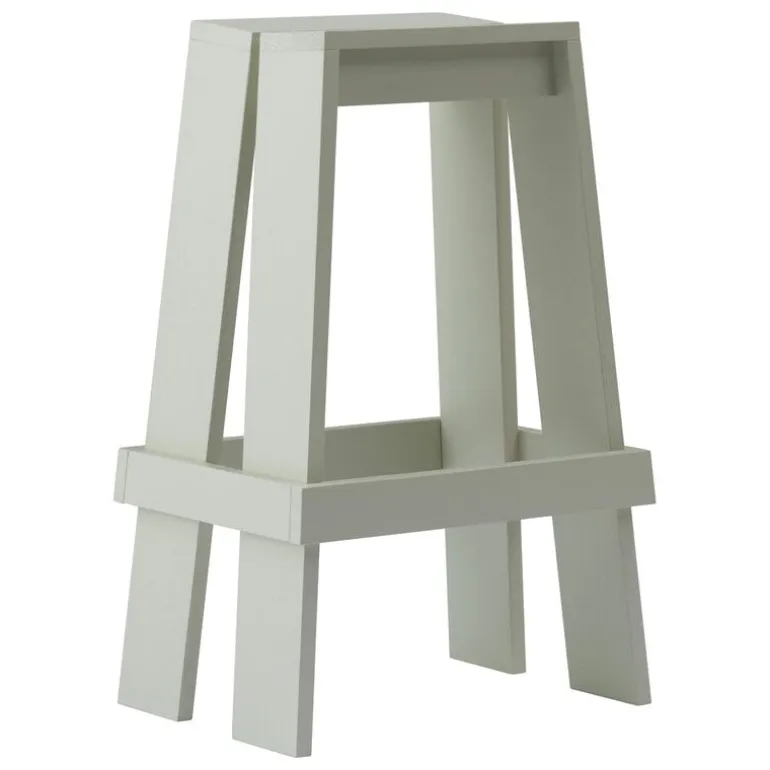 Normann Copenhagen Let barstool, 75 cm, light grey