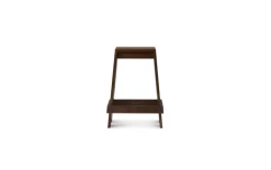 Normann Copenhagen Let barstool, 65 cm, brown stained ash