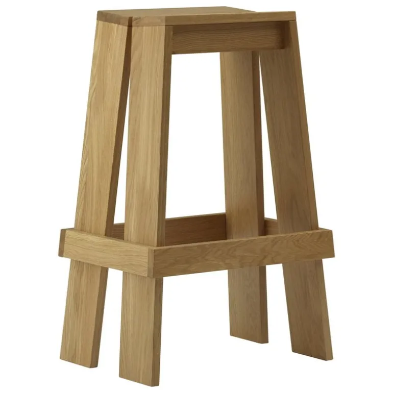 Normann Copenhagen Let barstool, 75 cm, oak