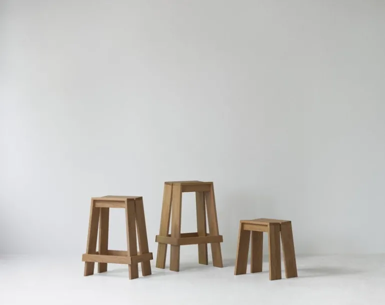 Normann Copenhagen Let barstool, 75 cm, oak