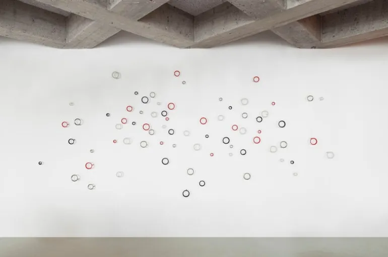 Normann Copenhagen Loop hook, small, red