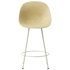 Normann Copenhagen Mat bar chair, 65 cm, cream steel - hemp