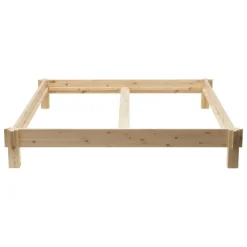 Normann Copenhagen Notch bed, 180 x 200 cm, UV-lacquered pine