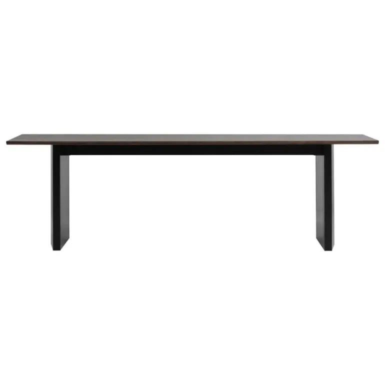 Normann Copenhagen Panel table, 90 x 250 cm, black - dark brown