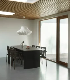 Normann Copenhagen Panel table, 90 x 250 cm, black - dark brown