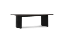 Normann Copenhagen Panel table, 90 x 250 cm, black - dark brown