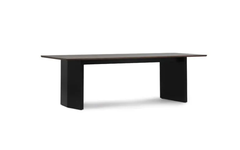 Normann Copenhagen Panel table, 90 x 250 cm, black - dark brown