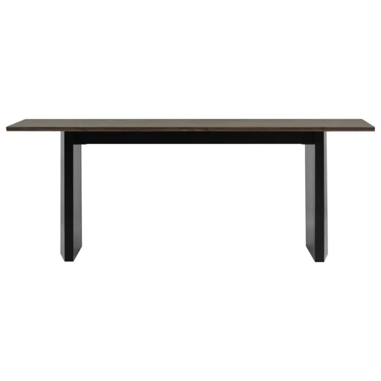 Normann Copenhagen Panel table, 90 x 200 cm, black - dark brown