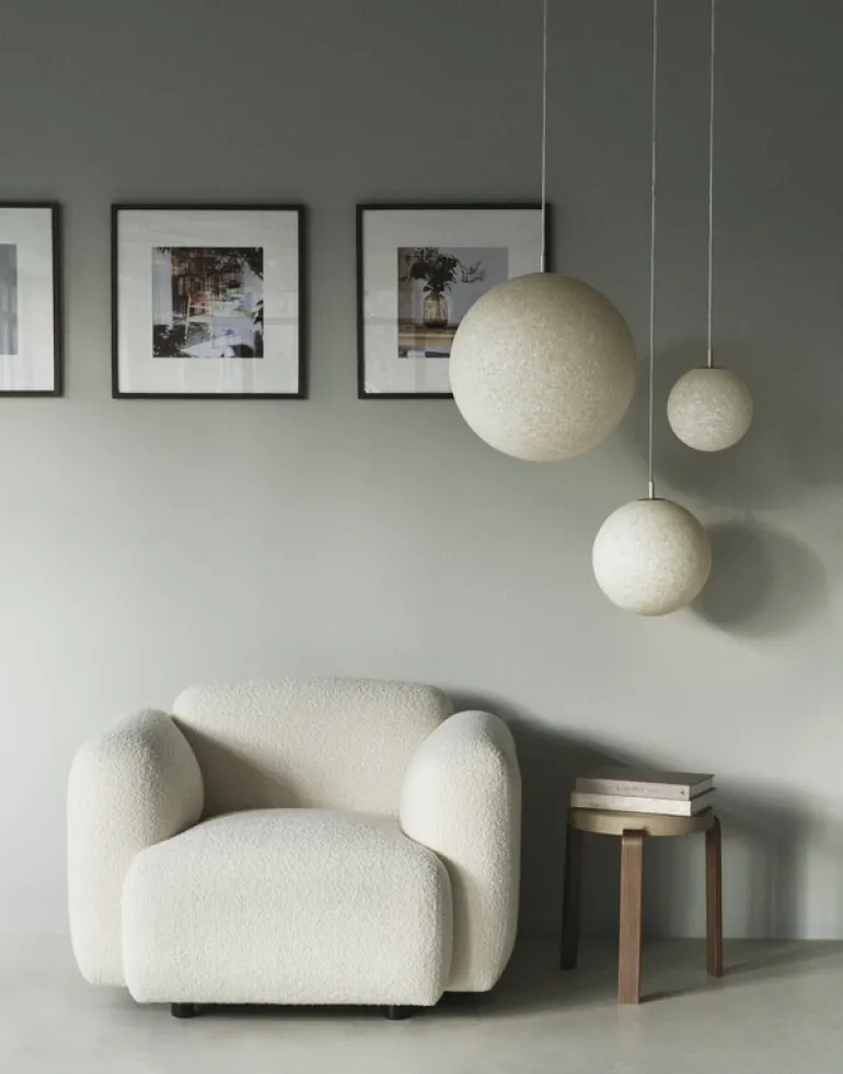 Normann Copenhagen Pix pendant, 60 cm, white