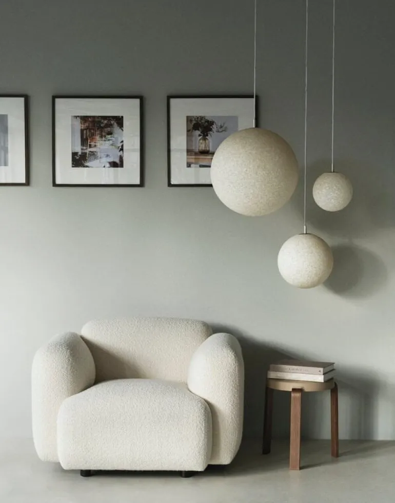 Normann Copenhagen Pix pendant, 30 cm, white